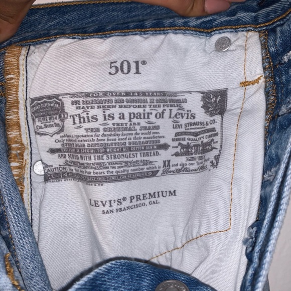 Levi’s 501 denim skirt - Picture 4 of 4